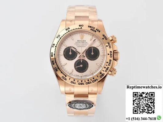 Rolex Daytona m126505-0003 clean factory sun shine gold color dial