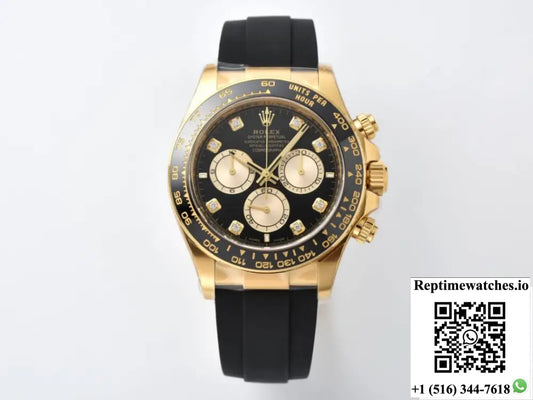 Rolex Daytona M126518ln-0005 Clean Factory Rubber Strap
