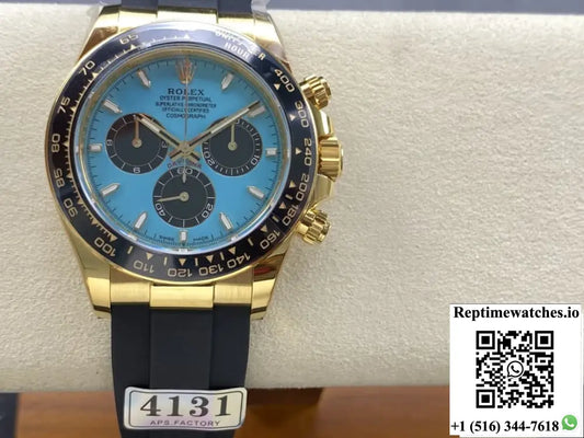 Rolex Daytona M126518LN-0014 APS factory rubber strap