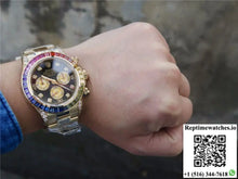 Rolex Daytona Rainbow Cosmograph 116598RBOW BL Factory 7750 movement - Watches