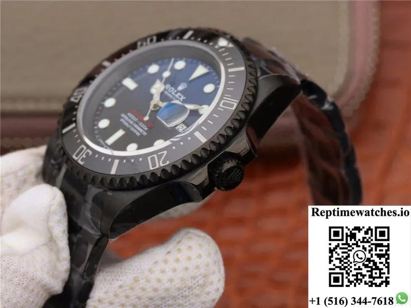Rolex Deepsea 116660 44Mm Blue Gradient Black Dial-Rep Time Watches