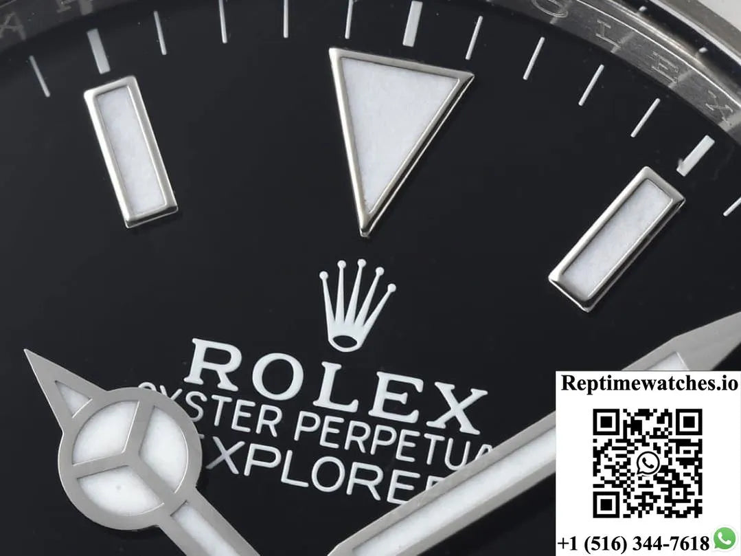 Rolex Explorer 114270-78690 Clean Factory Black Dial-Rep Time Watches