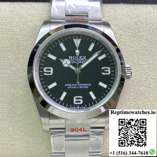 Rolex Explorer M124270-0001 36MM EW Factory Black Dial - Watches