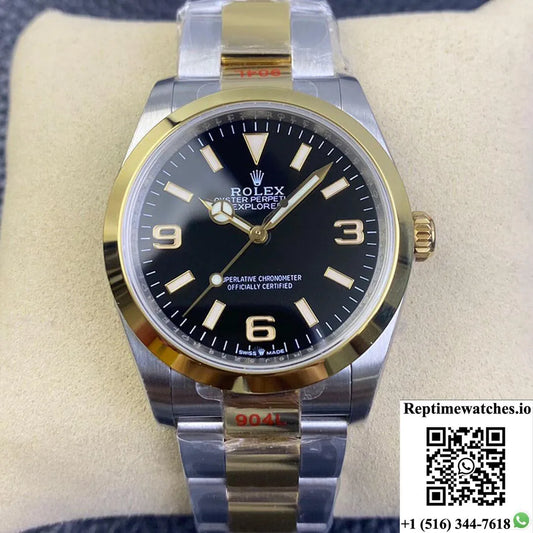 Rolex Explorer M124273-0001 Ew Factory Black Dial-Rep Time Watches