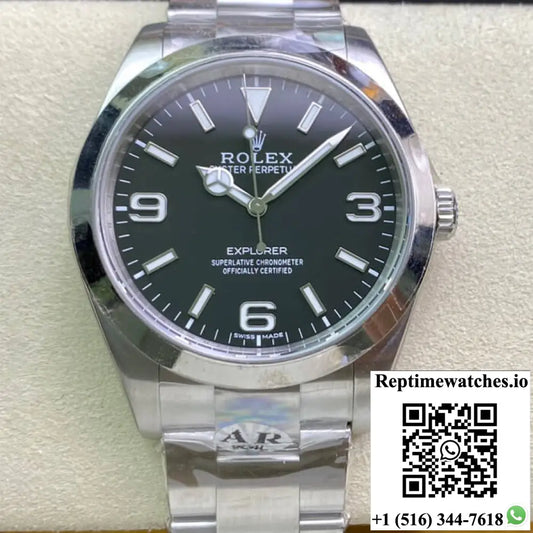 Rolex Explorer M214270-0003 39MM AR Factory Stainless Steel - Watches