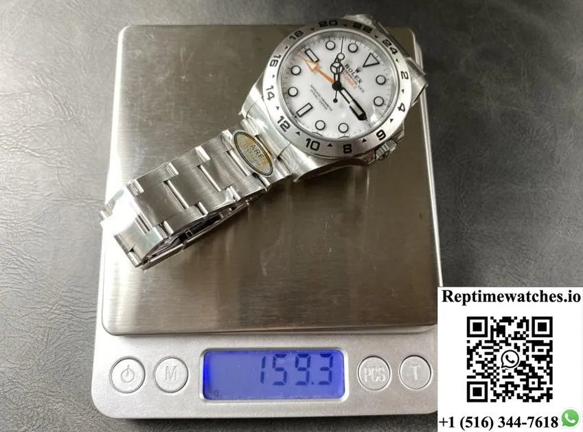 Rolex Explorer M226570-0001 Ar Factory White Dial-Rep Time Watches