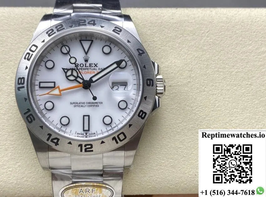 Rolex Explorer M226570-0001 Ar Factory White Dial-Rep Time Watches