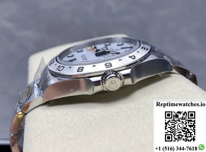 Rolex Explorer M226570-0001 Ar Factory White Dial-Rep Time Watches
