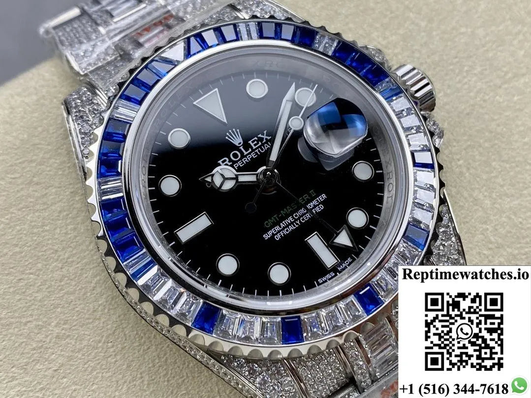 Rolex Gmt-Master 116759 Saru-78210 Amg Factory Luminous Hour Markers-Rep Time Watches