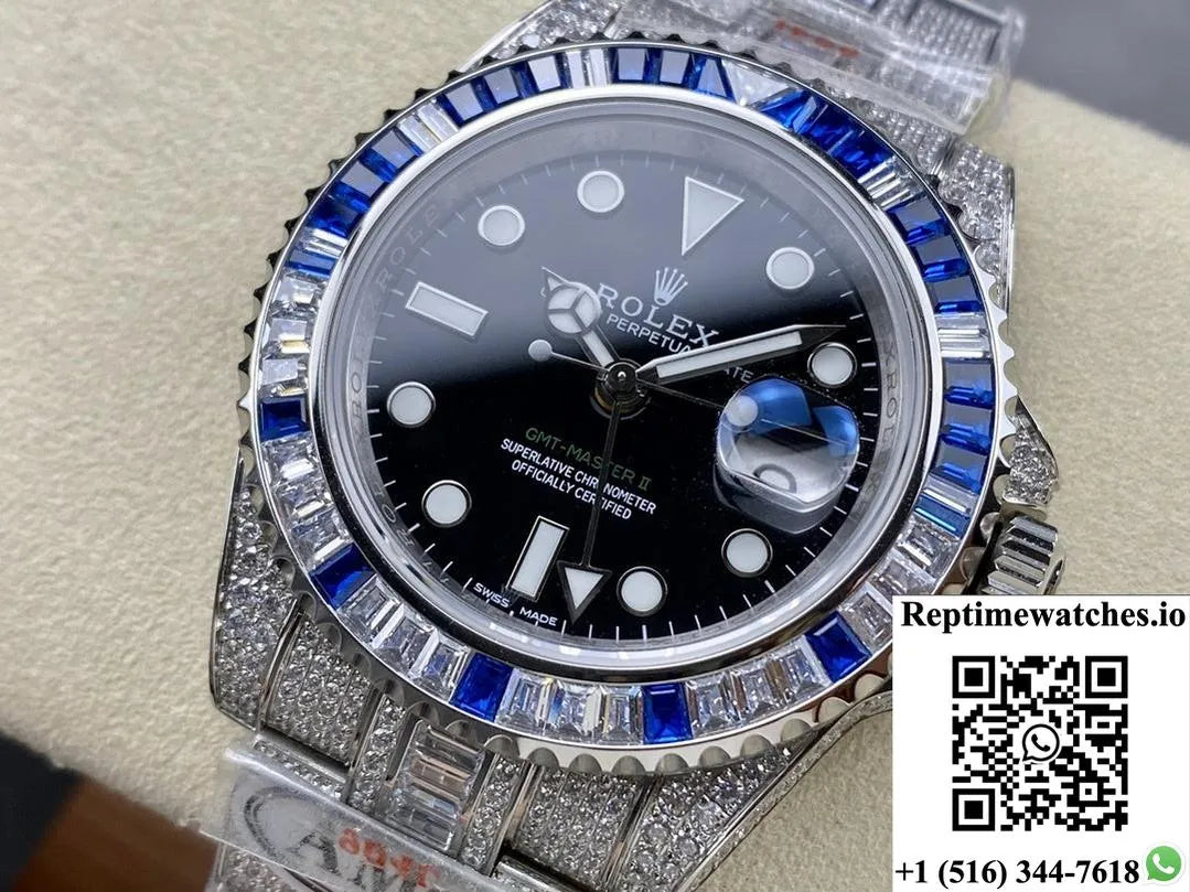 Rolex Gmt-Master 116759 Saru-78210 Amg Factory Luminous Hour Markers-Rep Time Watches