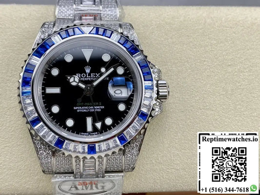 Rolex GMT-Master 116759 SAru-78210 AMG factory luminous hour markers