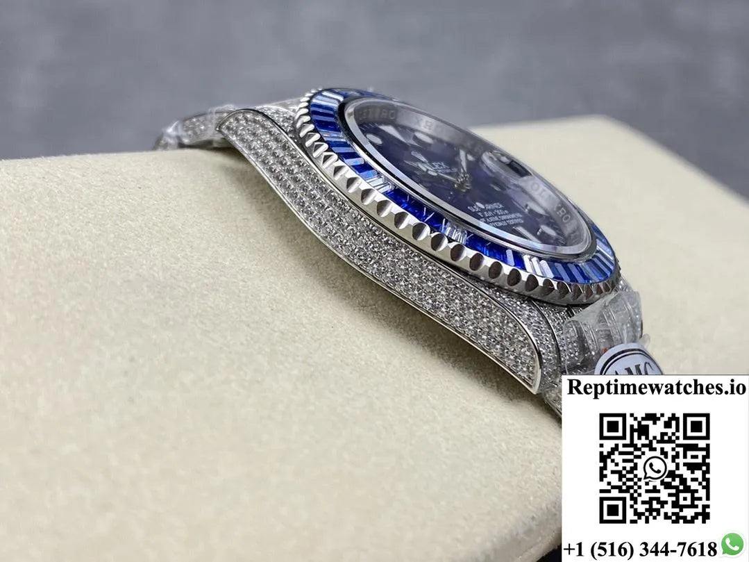 Rolex Gmt-Master 116759 Saru-78211 Amg Factory Diamond Dial-Rep Time Watches