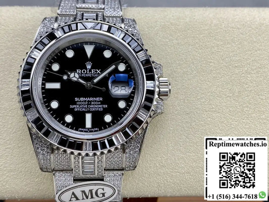 Rolex GMT-Master 116759 SAru-78213 AMG factory solid case back
