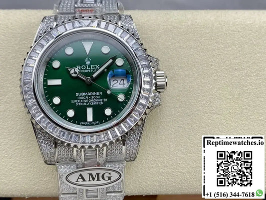 Rolex GMT-Master 116759 SAru-78214 AMG Factory stainless steel crown