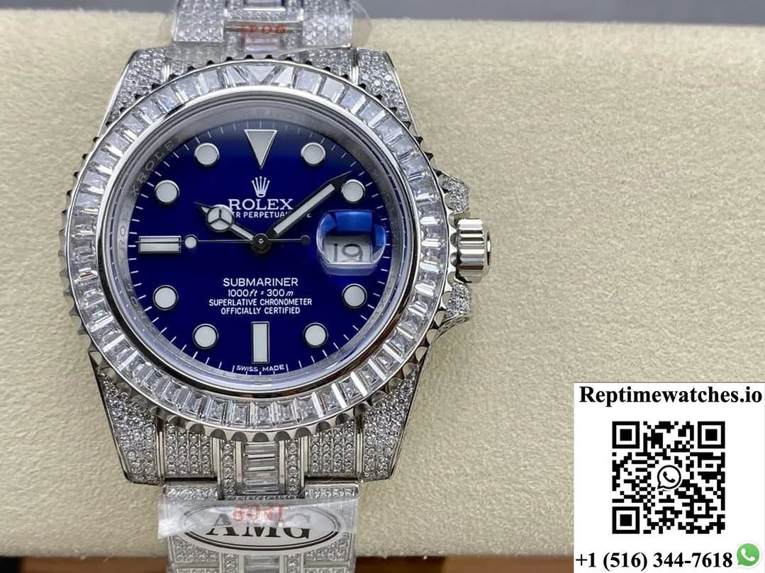Rolex Gmt-Master 116759 Saru-78215 Amg Factory Blue Dial-Rep Time Watches