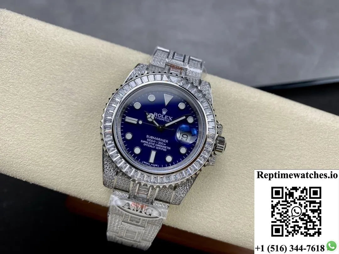 Rolex Gmt-Master 116759 Saru-78215 Amg Factory Blue Dial-Rep Time Watches