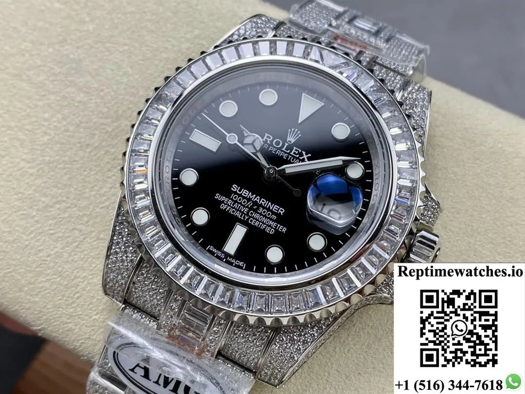 Rolex Gmt-Master 116759 Saru-78216 Amg Factory Diamond Strap-Rep Time Watches