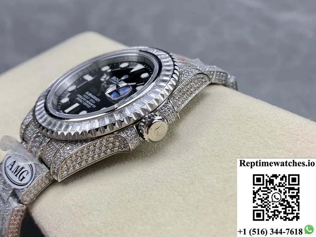 Rolex Gmt-Master 116759 Saru-78216 Amg Factory Diamond Strap-Rep Time Watches