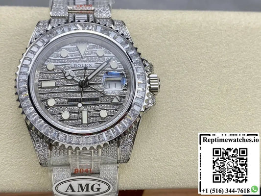 Rolex GMT-Master 116769TBR-74779B AMG Factory Dual Time Zone