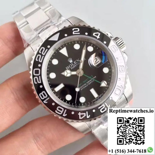 Rolex GMT Master II 116710LN 40MM Noob Factory Black Dial - Watches