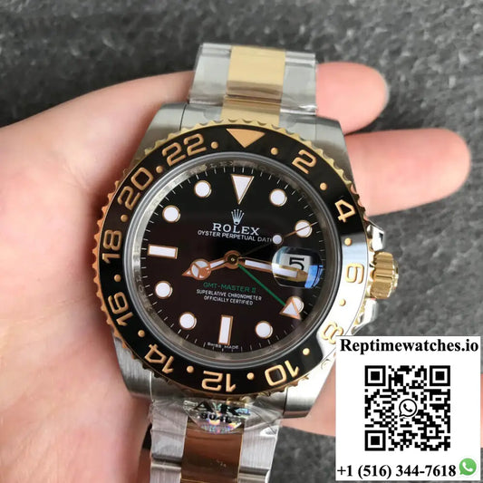 Rolex GMT Master II 116713-LN-78203 AR Factory Yellow Gold - Watches
