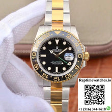 Rolex GMT Master II 116713LN EW Factory Yellow Gold Bezel - Watches