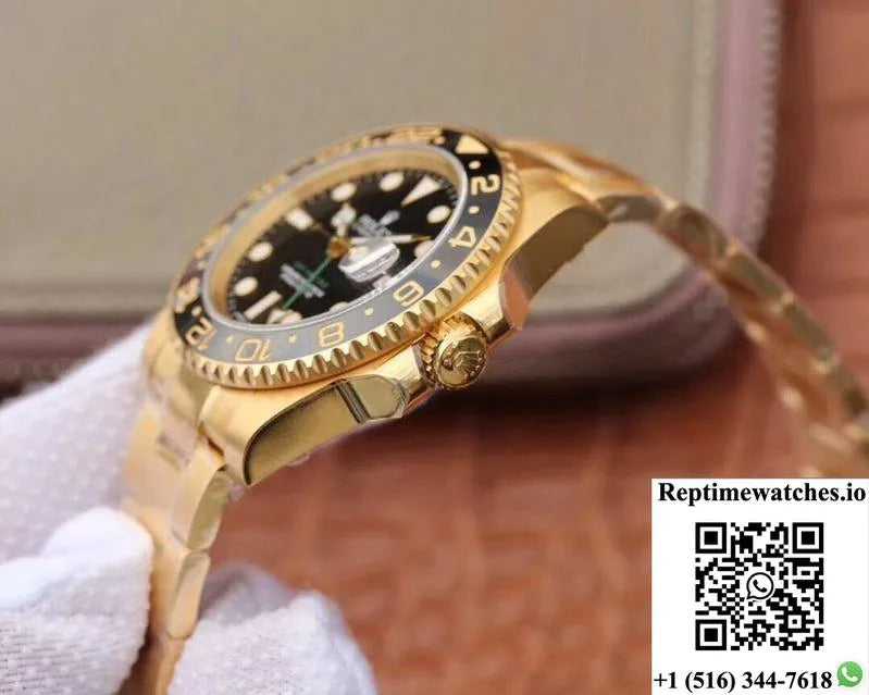 Rolex Gmt Master Ii 116718 Ew Factory Black Dial-Rep Time Watches