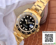 Rolex GMT Master II 116718 EW Factory Black Dial - Watches