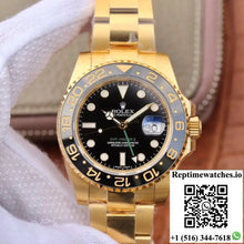 Rolex GMT Master II 116718 EW Factory Black Dial - Watches