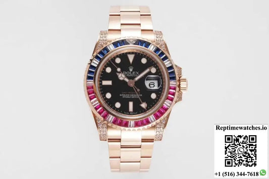 Rolex GMT Master II 116759 SAru ROF Factory Rose Gold AI Factory