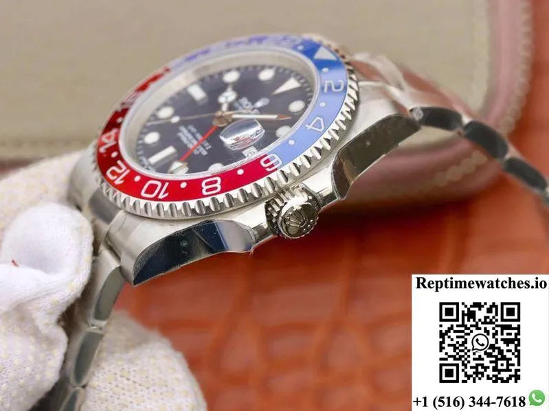 Rolex Gmt Master Ii 126710Blro Ew Factory Blue Dial-Rep Time Watches