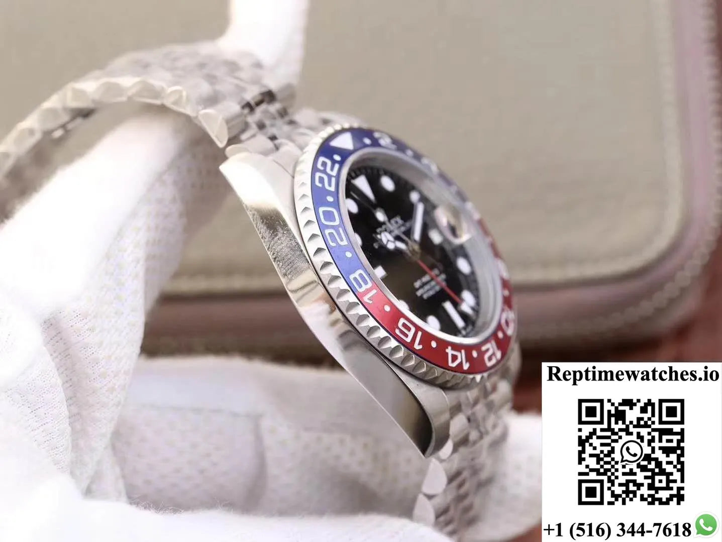 Rolex Gmt Master Ii 126710Blro Gm Factory Black Dial-Rep Time Watches