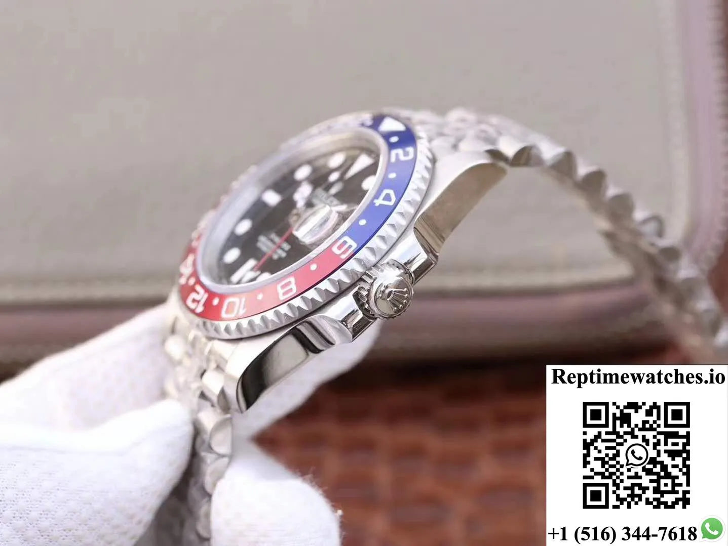 Rolex Gmt Master Ii 126710Blro Gm Factory Black Dial-Rep Time Watches
