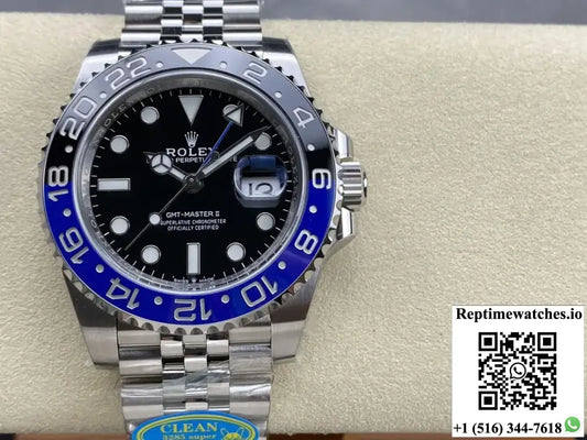 Rolex GMT Master II M126710BLNR-0002 Clean Factory V3 Black Dial - Watches