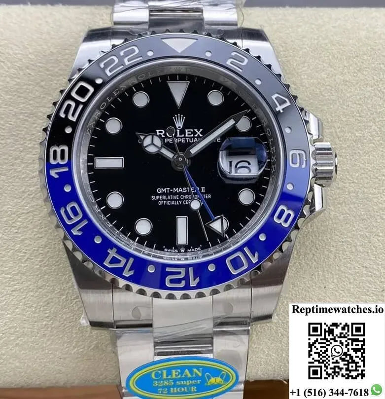 Rolex Gmt Master Ii M126710Blnr-0003 Clean Factory V3 Ceramic Bezel-Rep Time Watches