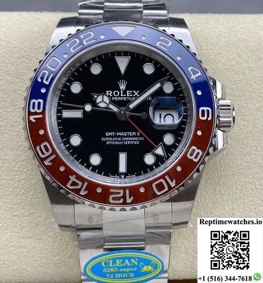 Rolex Gmt Master Ii M126710Blro-0002 Clean Factory V3 Ceramic Bezel-Rep Time Watches