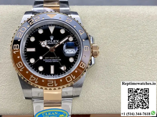 Rolex GMT Master II M126711chnr-0002 Clean Factory V3 Black Dial - Watches