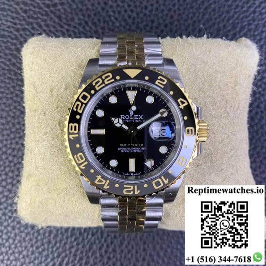 Rolex GMT Master II M126713grnr-0001 EW Factory Yellow Gold - Watches