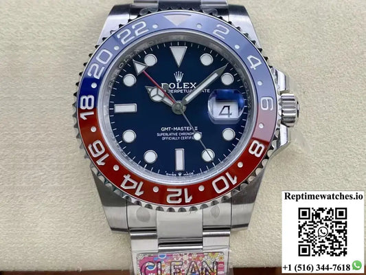 Rolex GMT Master II M126719blro-0003 Clean Factory Blue Dial - Watches