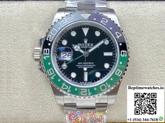 Rolex GMT Master II M126720VTNR-0001 Clean Factory Black Dial - Watches