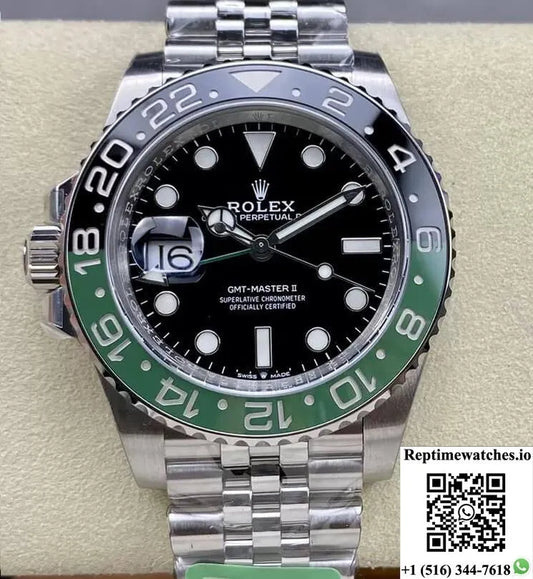 Rolex Gmt Master Ii M126720Vtnr-0002 C+ Factory Black Dial-Rep Time Watches