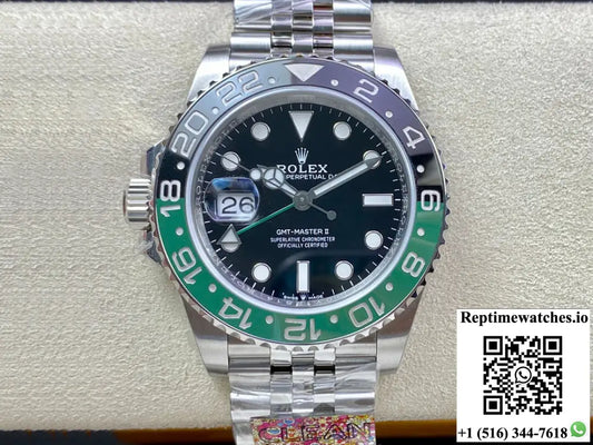 Rolex GMT Master II M126720vtnr-0002 Clean Factory Black Dial - Watches