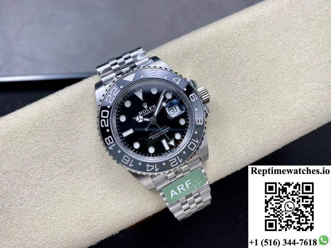 Rolex Greenwich Ii Gmt M126710Grnr-0003 Black Dial Ar Factory-Rep Time Watches
