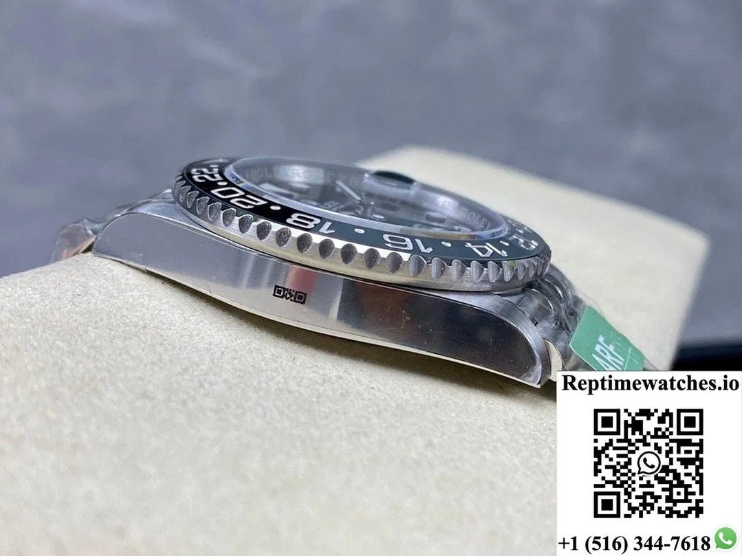 Rolex Greenwich Ii Gmt M126710Grnr-0003 Black Dial Ar Factory-Rep Time Watches