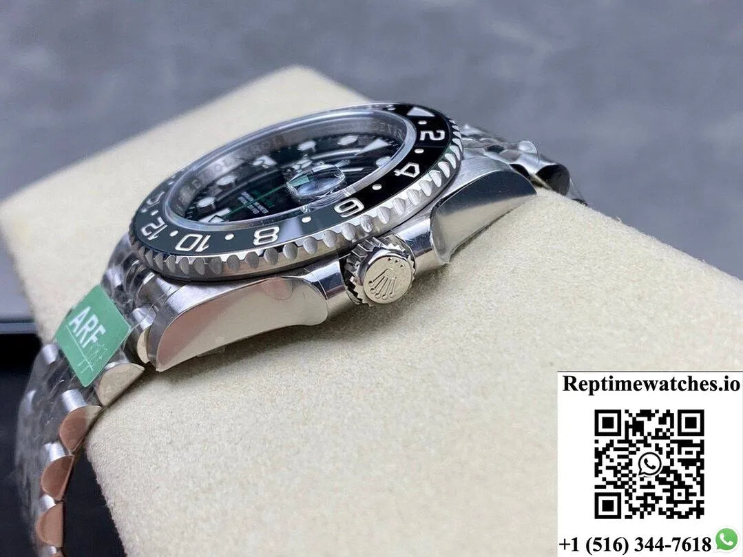 Rolex Greenwich Ii Gmt M126710Grnr-0003 Black Dial Ar Factory-Rep Time Watches