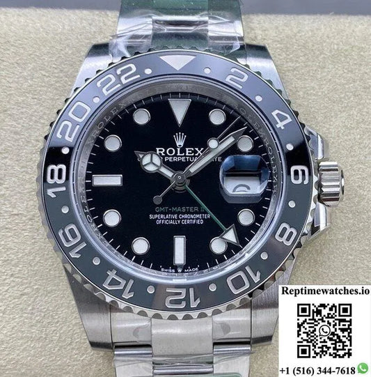 Rolex Greenwich Ii Gmt M126710Grnr-0004 Ar Factory Oystersteel-Rep Time Watches