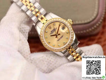 Rolex Lady Datejust 18K Gold Plating 28mm Gold Dial - Watches
