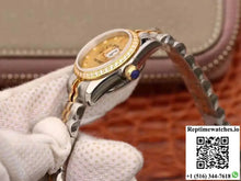 Rolex Lady Datejust 18K Gold Plating 28mm Gold Dial - Watches