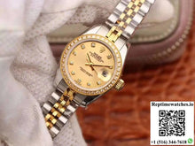 Rolex Lady Datejust 18K Gold Plating 28mm Gold Dial - Watches