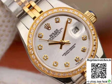 Rolex Lady Datejust 18K Yellow Gold 28MM Silver Dial - Watches